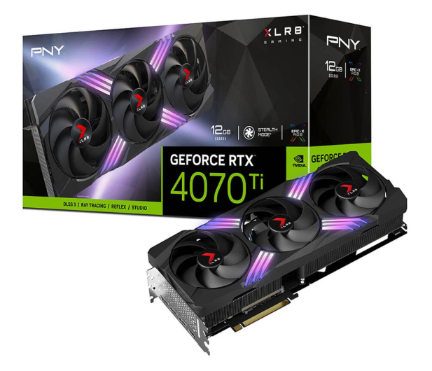 PNY GeForce RTX 4070 Ti XLR8 Gaming Verto 12GB GDDR6X